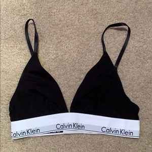 Calvin Klein Bralette. size small